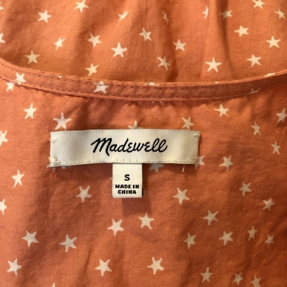 MADEWELL Wrap Top in Star Scatter Size S - Picture 7 of 7